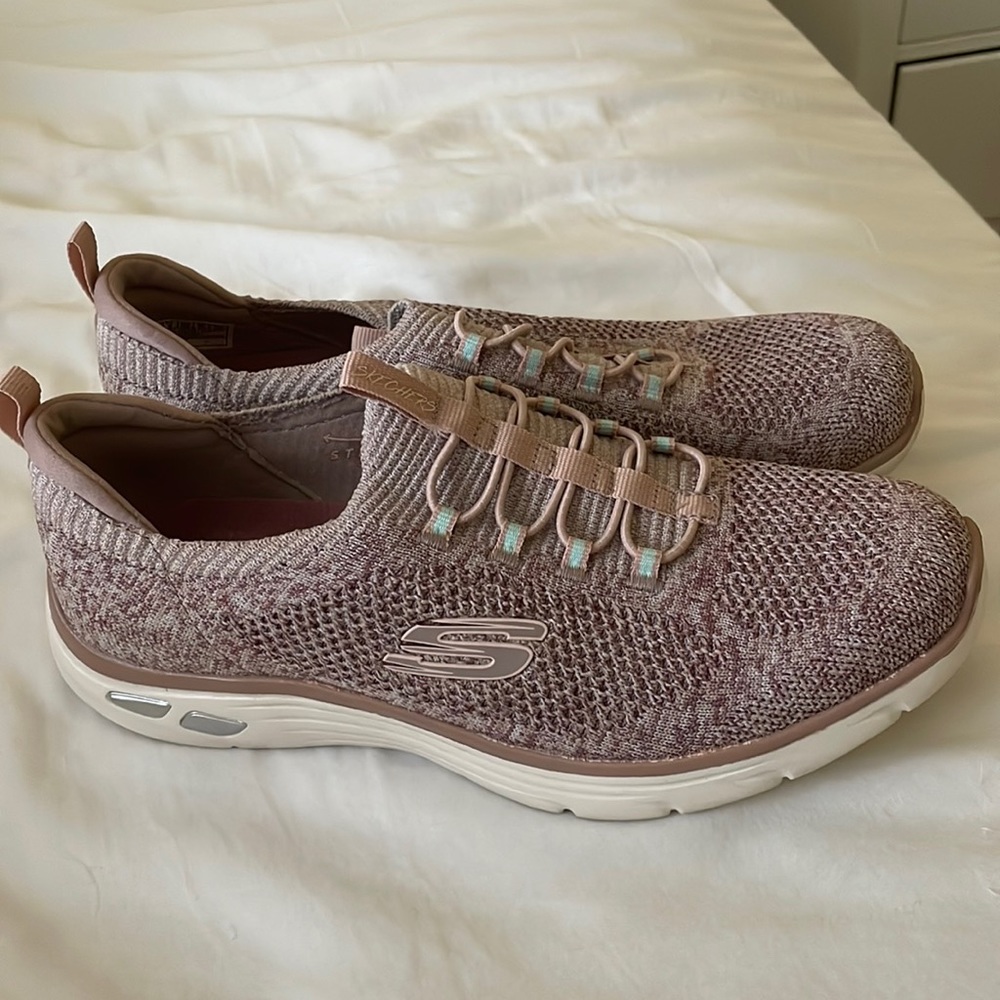 Pink Sketchers Shoes